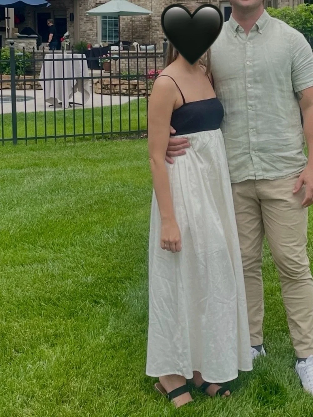 Abercrombie & Fitch Linen Maxi Dress